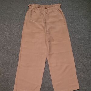 Ellison Tan Wide Leg Pants